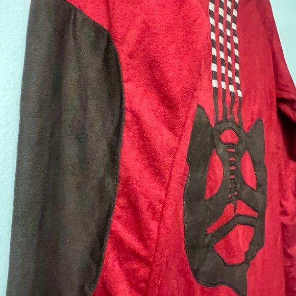 NEW! Wedu By Coreon Du Unisex Signature Red Jumpsuit Size-6-8(Medium) - Picture 6 of 11